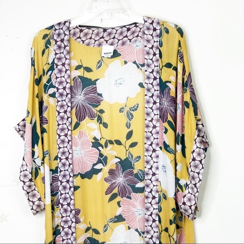 SONOMA floral kimono - Picture 10 of 13